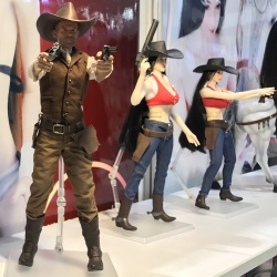 现货 1:6女兵人西部牛仔套装 男女全套（预售）