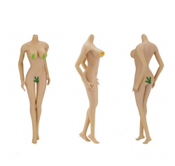 Jiaou Doll Version 3.0 1/6 Scale Female Body With Big Breast ​Wheat-Colored Skin 
