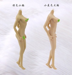 棕肌：小麦色 对比